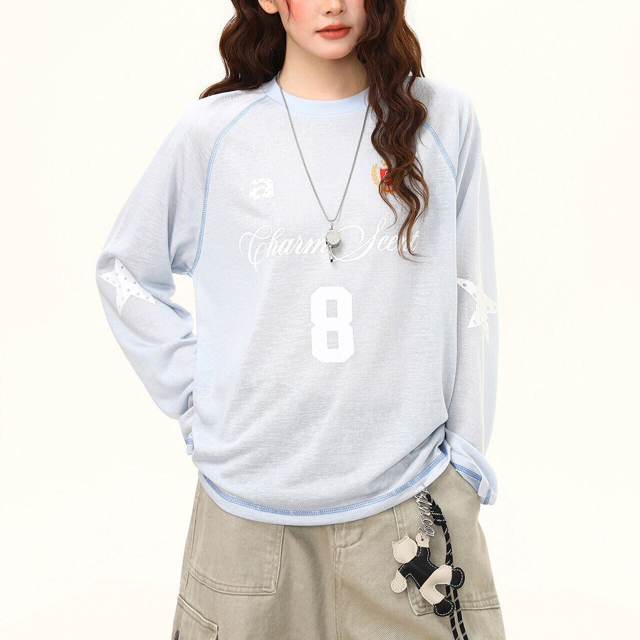 ナンバリングスターグラフィックTシャツ 2col R02523