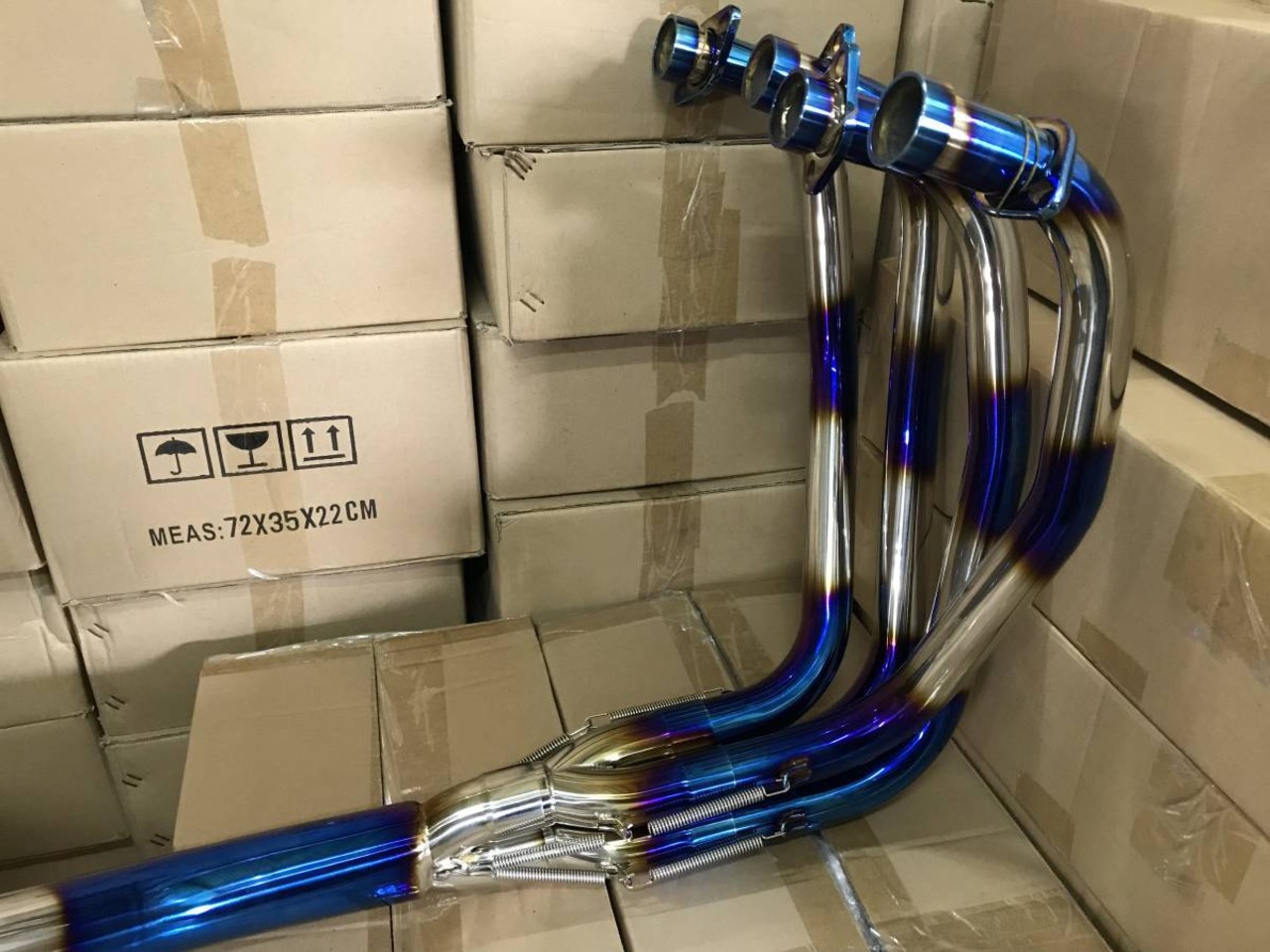 トリプルA]コニカルGPヒートW マフラー ゼファー1100 / ZR10Tヨシムラ 