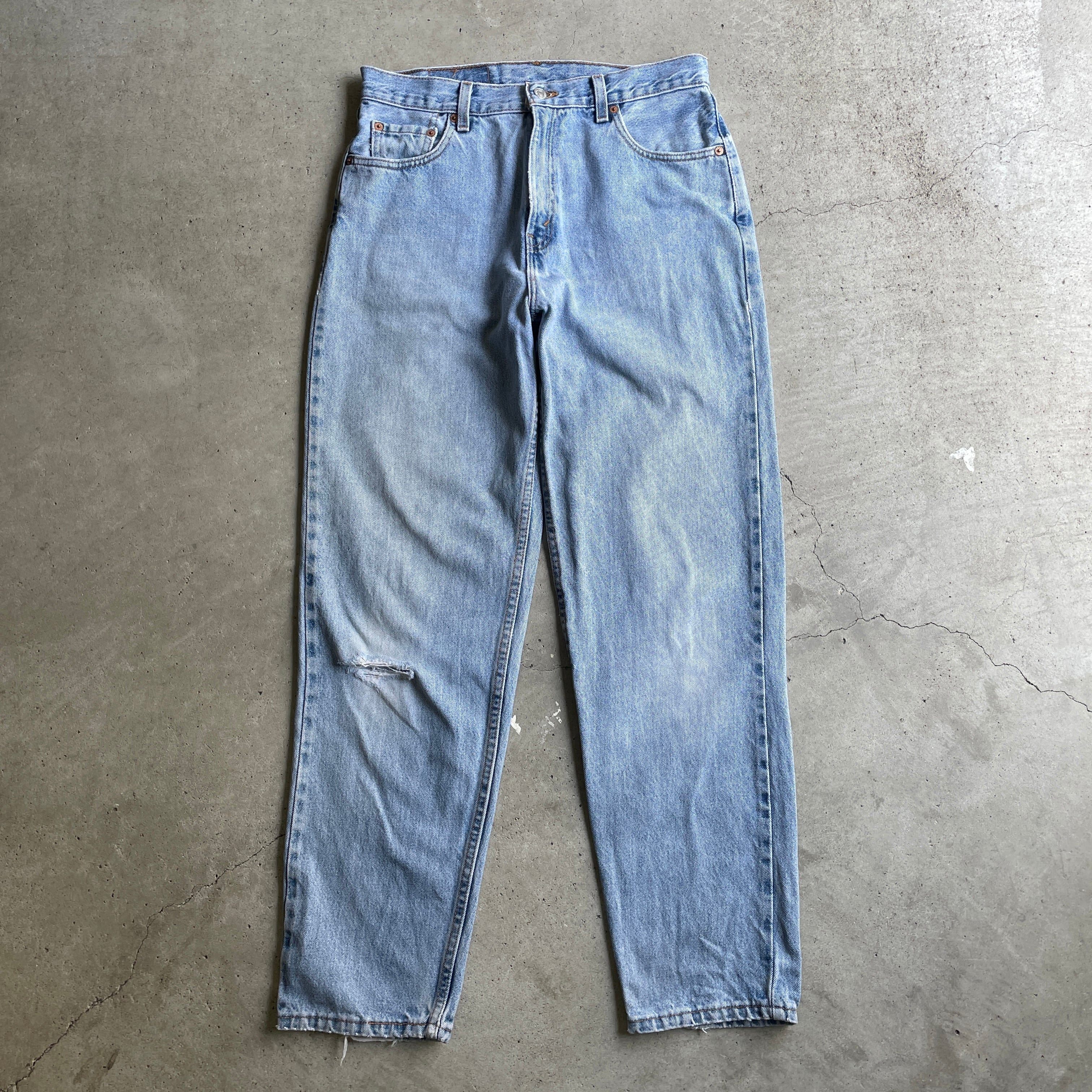 USA製 Levi's リーバイス 560 ワイド バギー テーパード デニムパンツ w32相当 古着 00s ヴィンテージ ビンテージ  レディース企画 LOOSE FIT【デニムパンツ】【AN20】【PS2307P】 | cave 古着屋【公式】古着通販サイト