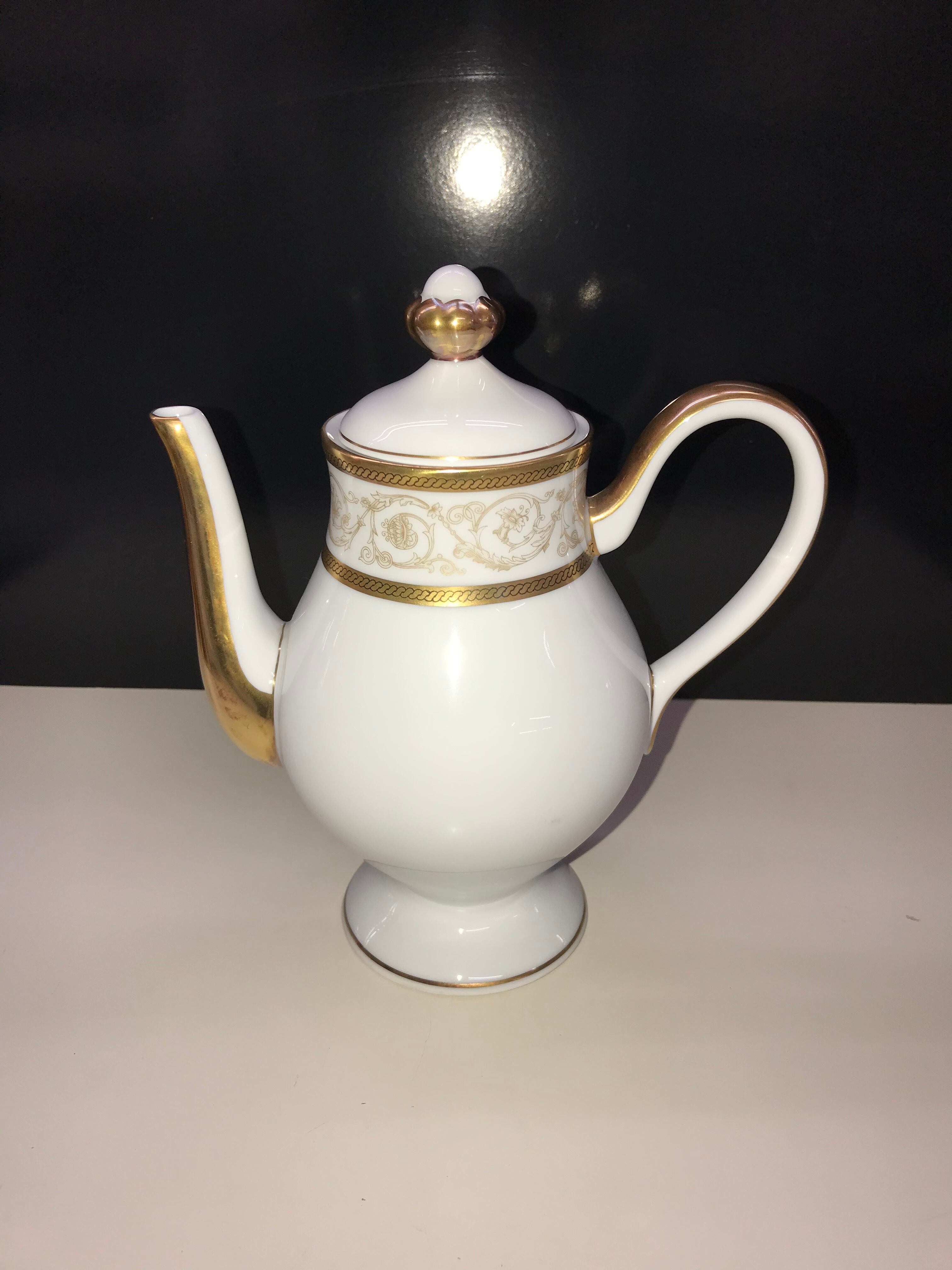 ベルナルド・フォーブオート コーヒーポット #bernardaud #ｱﾝﾃｨｰｸ 