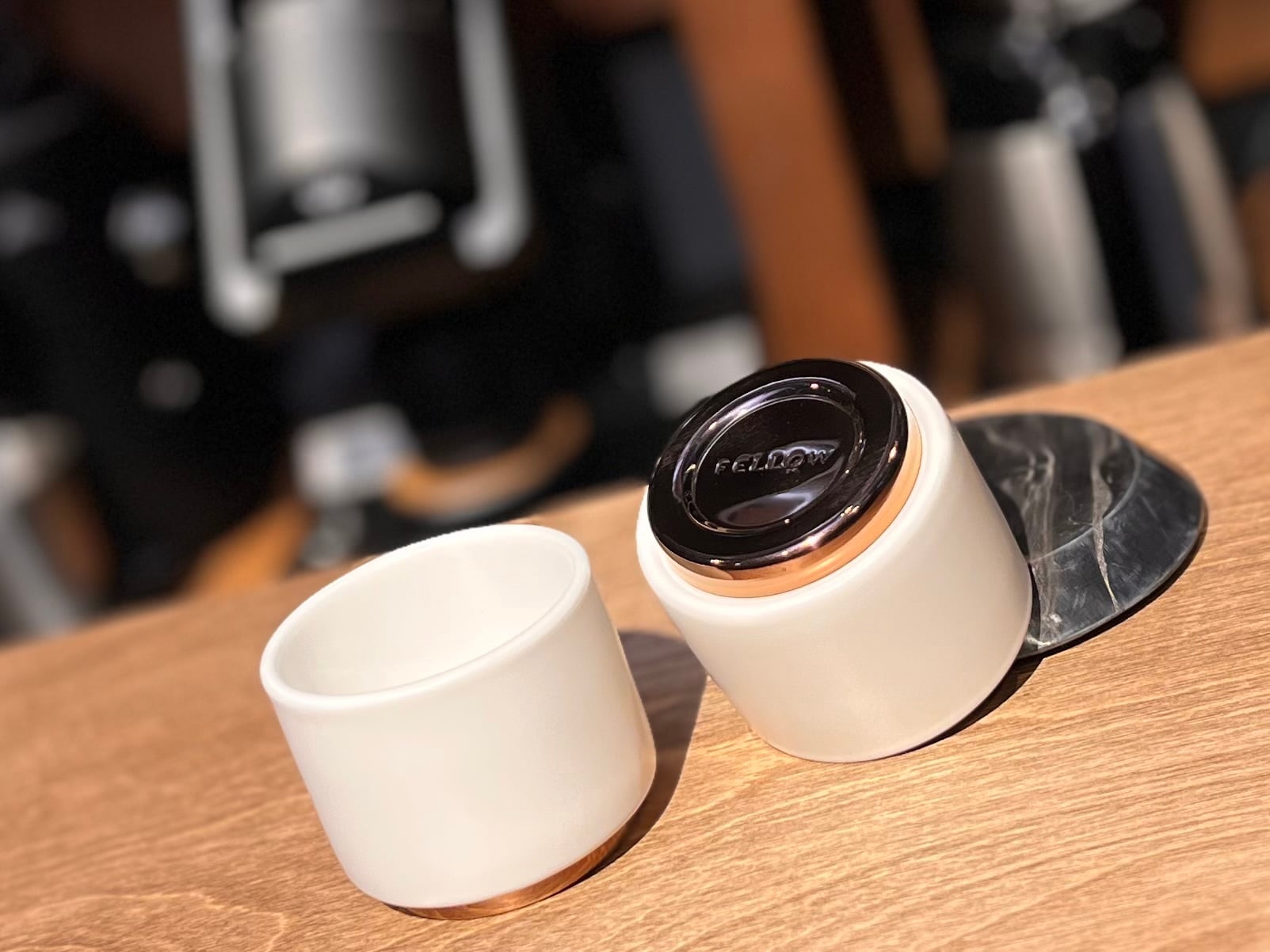 Fellow Monty Milk Art Cups White（3oz/80ml）×2 | COFFEE LAB KOMAMEYA