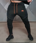 ANAX Performance Jogger – Black & Dutch Orange