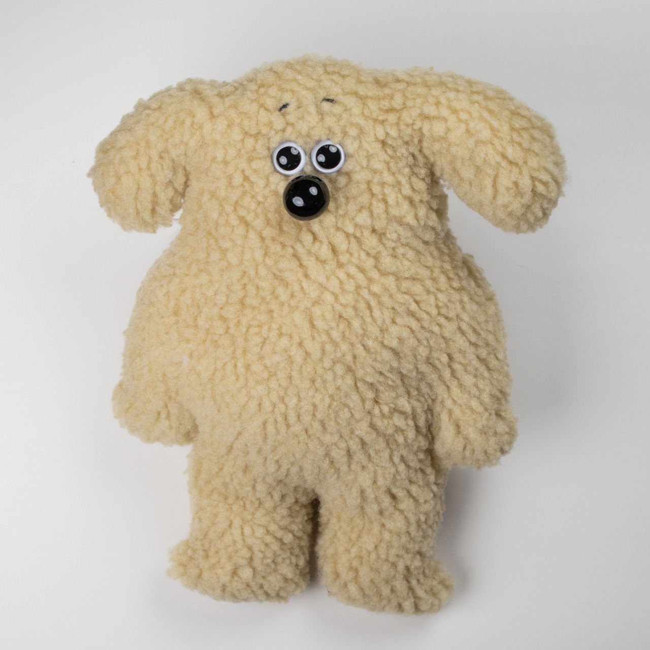 < HARUNA AOKI > しゃぼんぼんのぬいぐるみ - モカモカ・いぬぼん