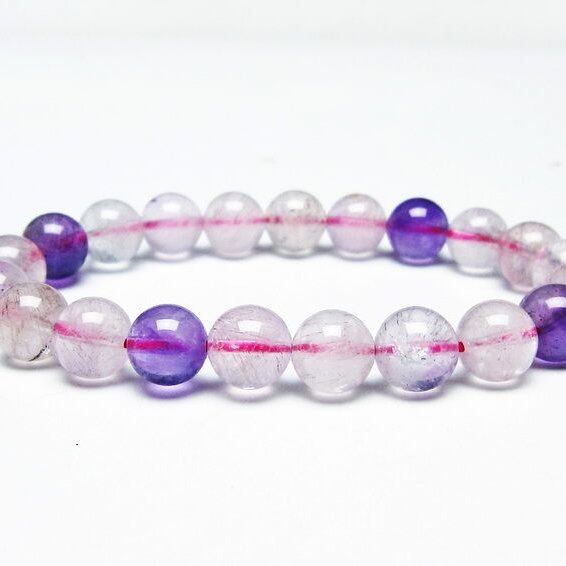 スーパーセブン ブレスレット セイクリッドセブン 9mm 一点物 メール便可 [M便 1/10] 111-46749