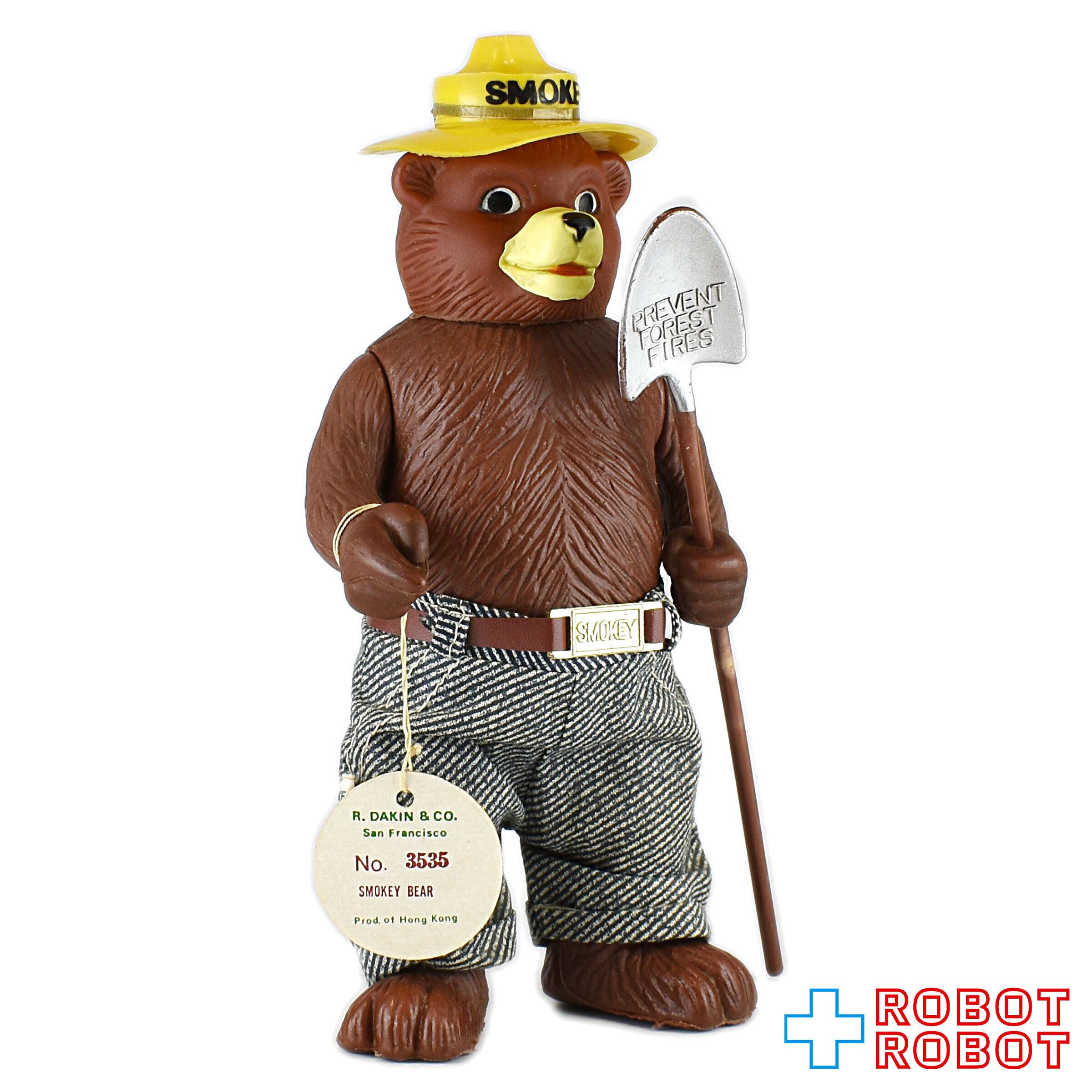 ビンテージ 1970年代 DAKIN スモーキーベア フィギュア置物ソフビ人形