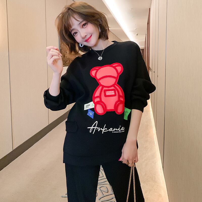 ラインウェストセーター ウィンター コットン 冬物 MIUCO42982187430