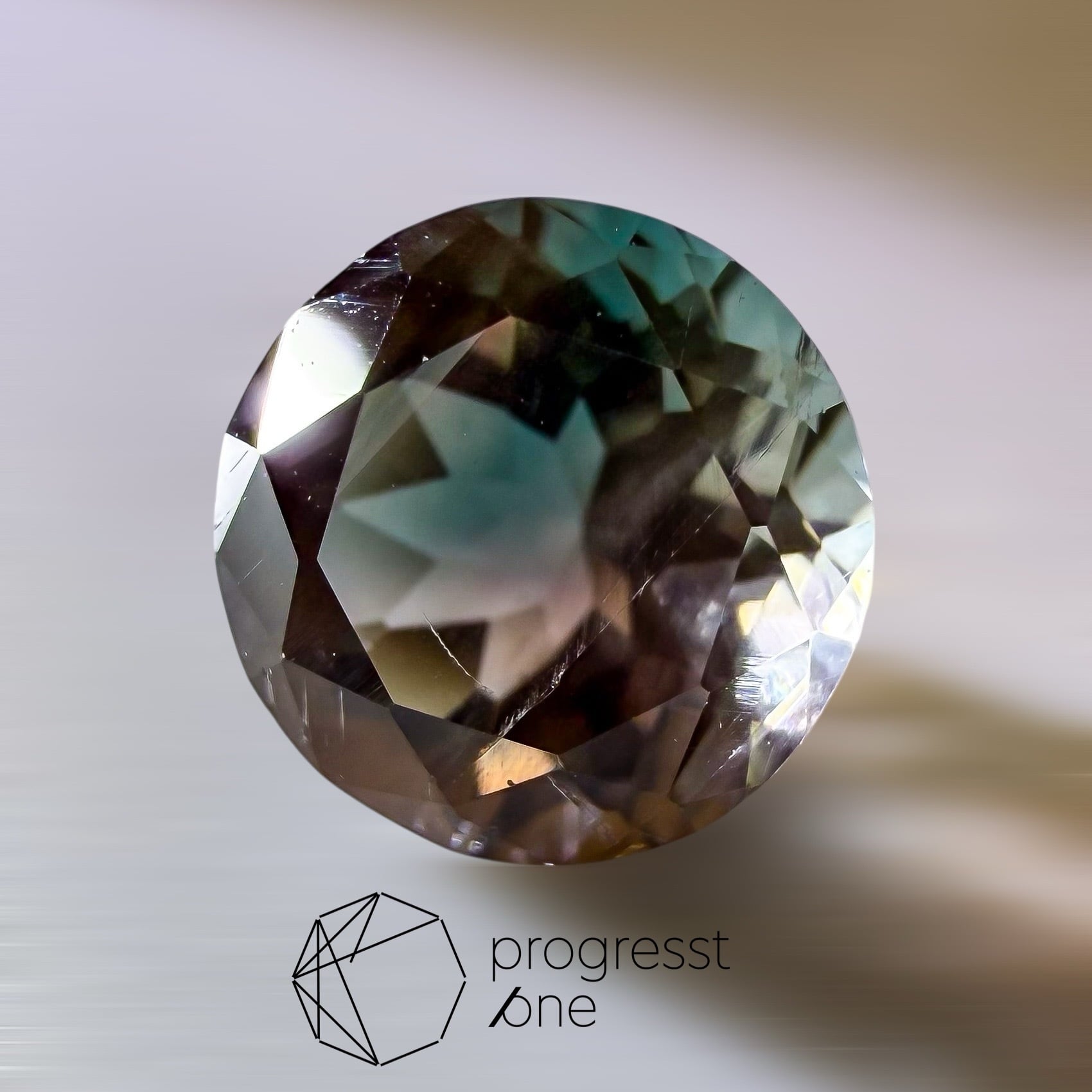 オレゴンサンストーン ルース バイカラー バイカラーオレゴンサンストーン 0.87ct | progresstone