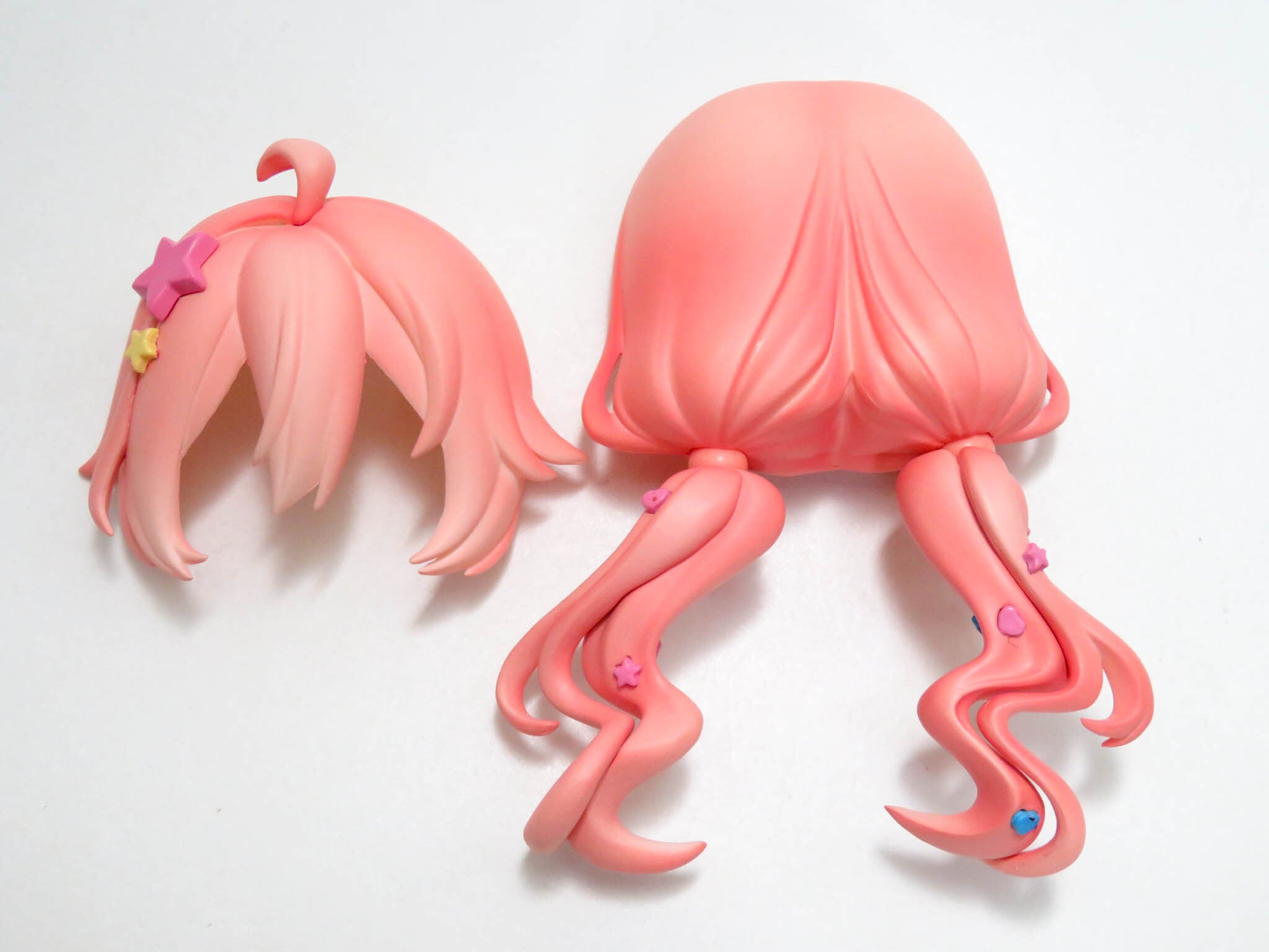再入荷(A−ランク)【1616】 エヴァンテ 髪パーツ おさげ ねんどろいど