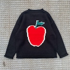 CC "BIG APPLE" HAND KNIT -BLACK-