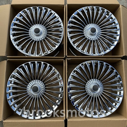 メルセデスベンツ W222 W223 Sクラス 21インチ NEWクロームマルチスポークホイール BRN-1650