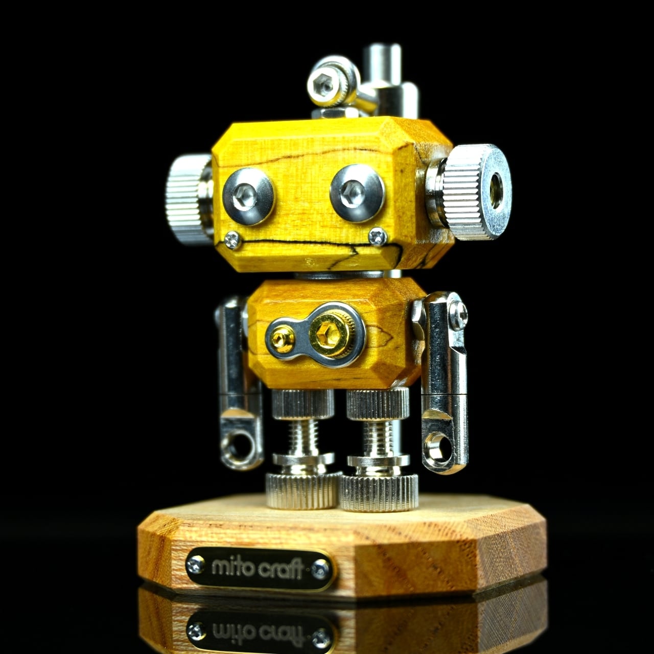 mito craft ロボットフィギュアmic MOON ナチュラルモデル E 171acef79724666598246d9ce637af