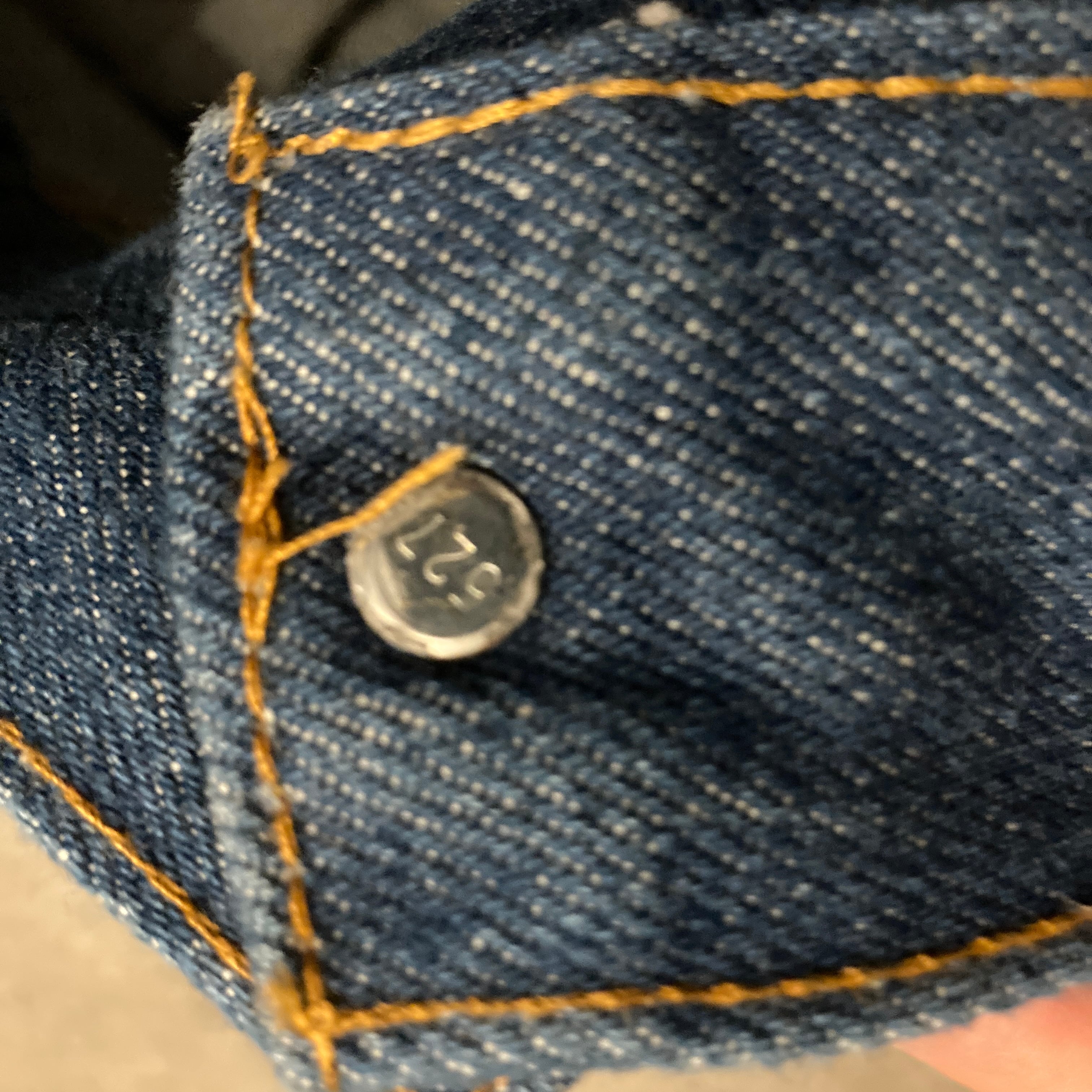 F461】80s Levi's 70505 small e size38 dead stock / 80年代製