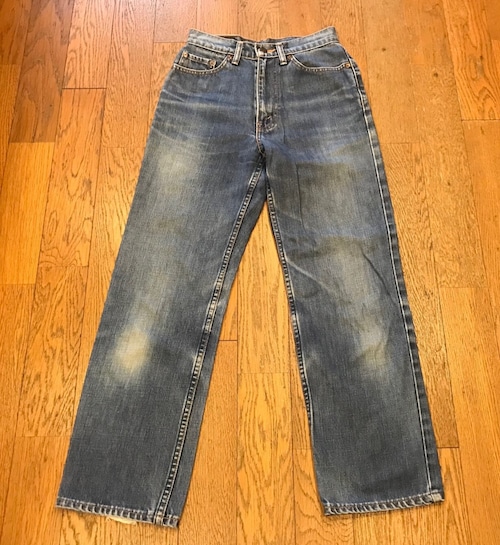 90年代製 Levi's W515-02 レディース ハイウエスト ストレート デニムパンツ ★【送料無料】