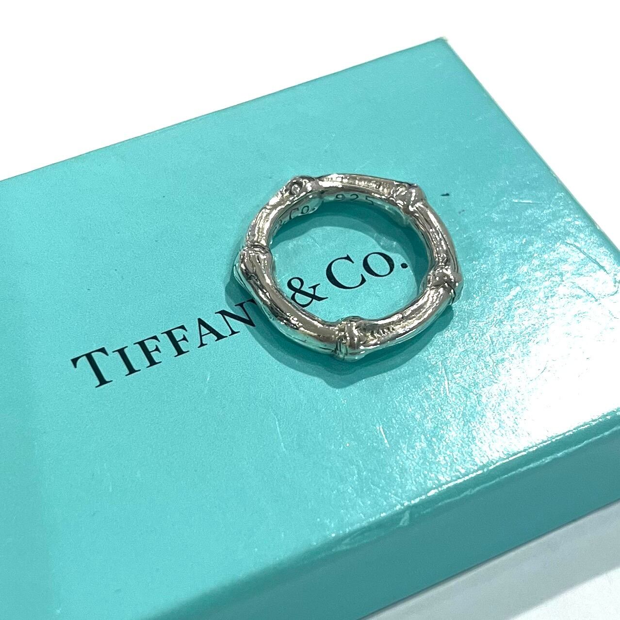 TIFFANY&CO.】2032 TIFFANY &CO バンブーリング 12号／シルバー925