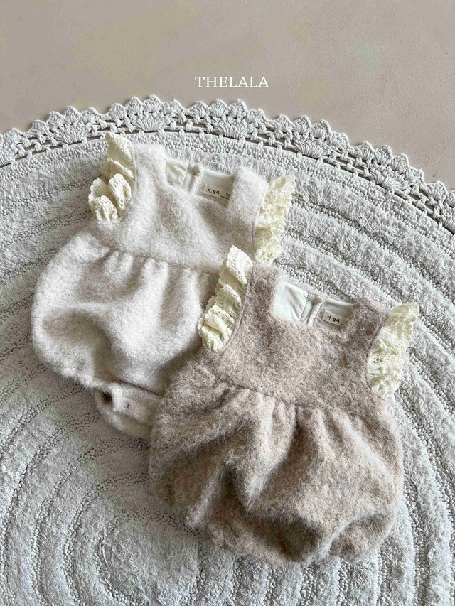 【取寄】thelala｜bebe boucle suit｜ベベブークレスーツ｜XS-M｜0-18m