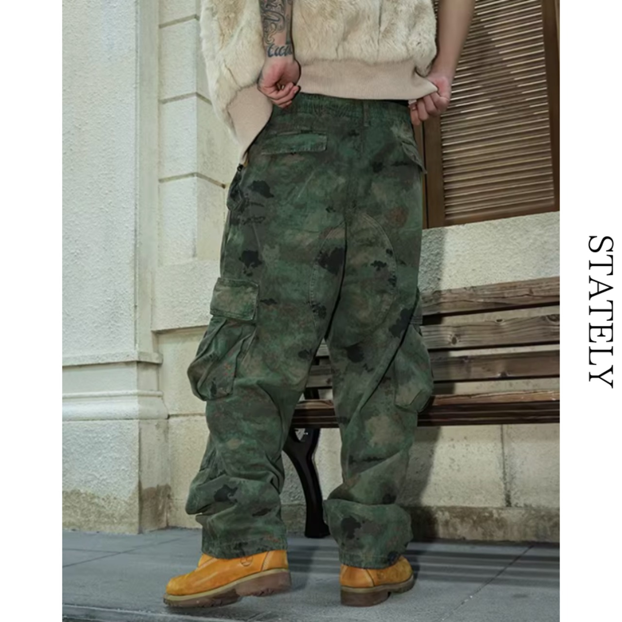 ヴィンテージカモカーゴパンツ_B59・画像5