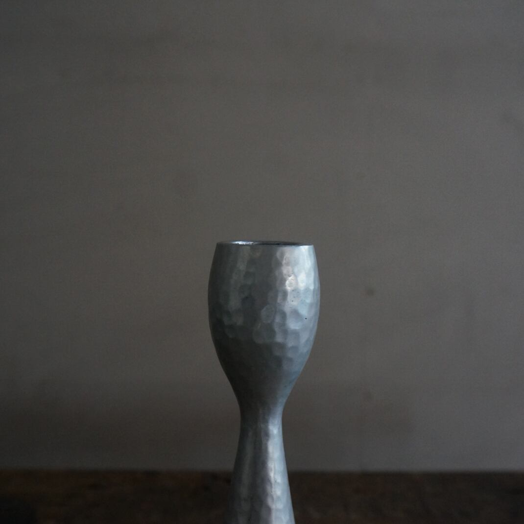古いピューター製キャンドルスタンド | Konishi Koffee web shop