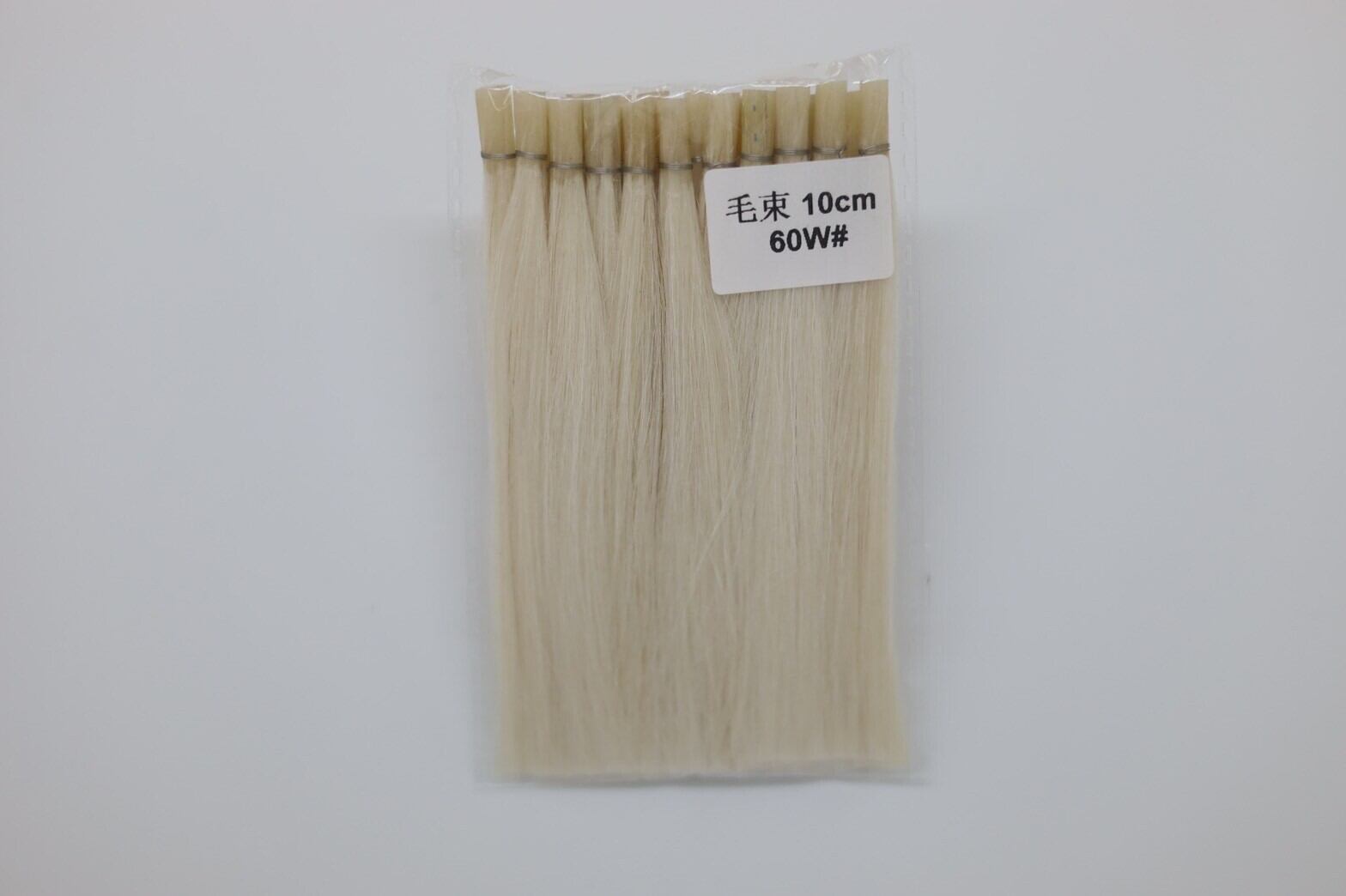 ヘアカラー剤のテスト用 白毛毛束 20本入 | MEISTER