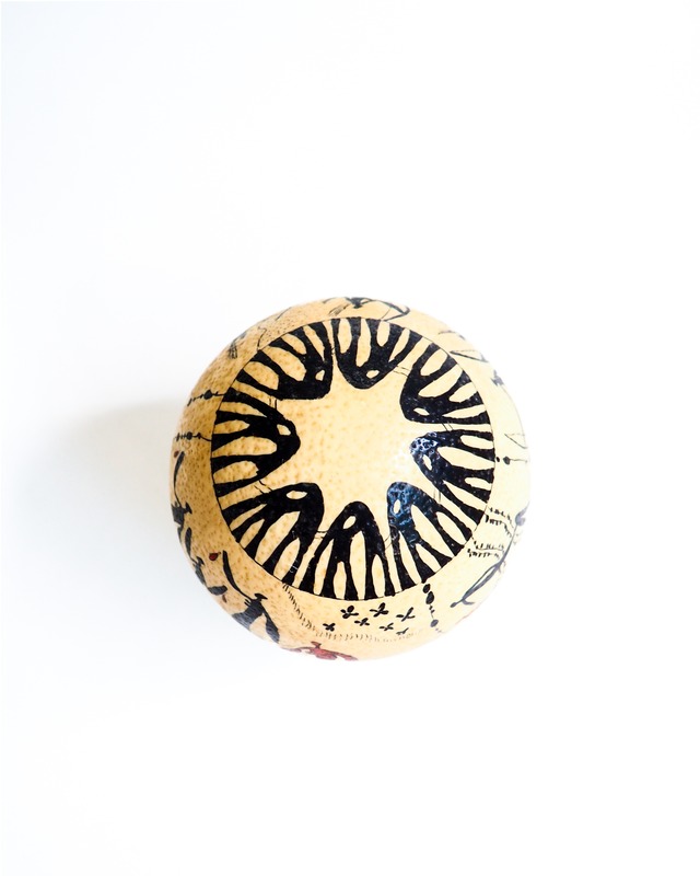 Ostrich egg: a South African folk art object
