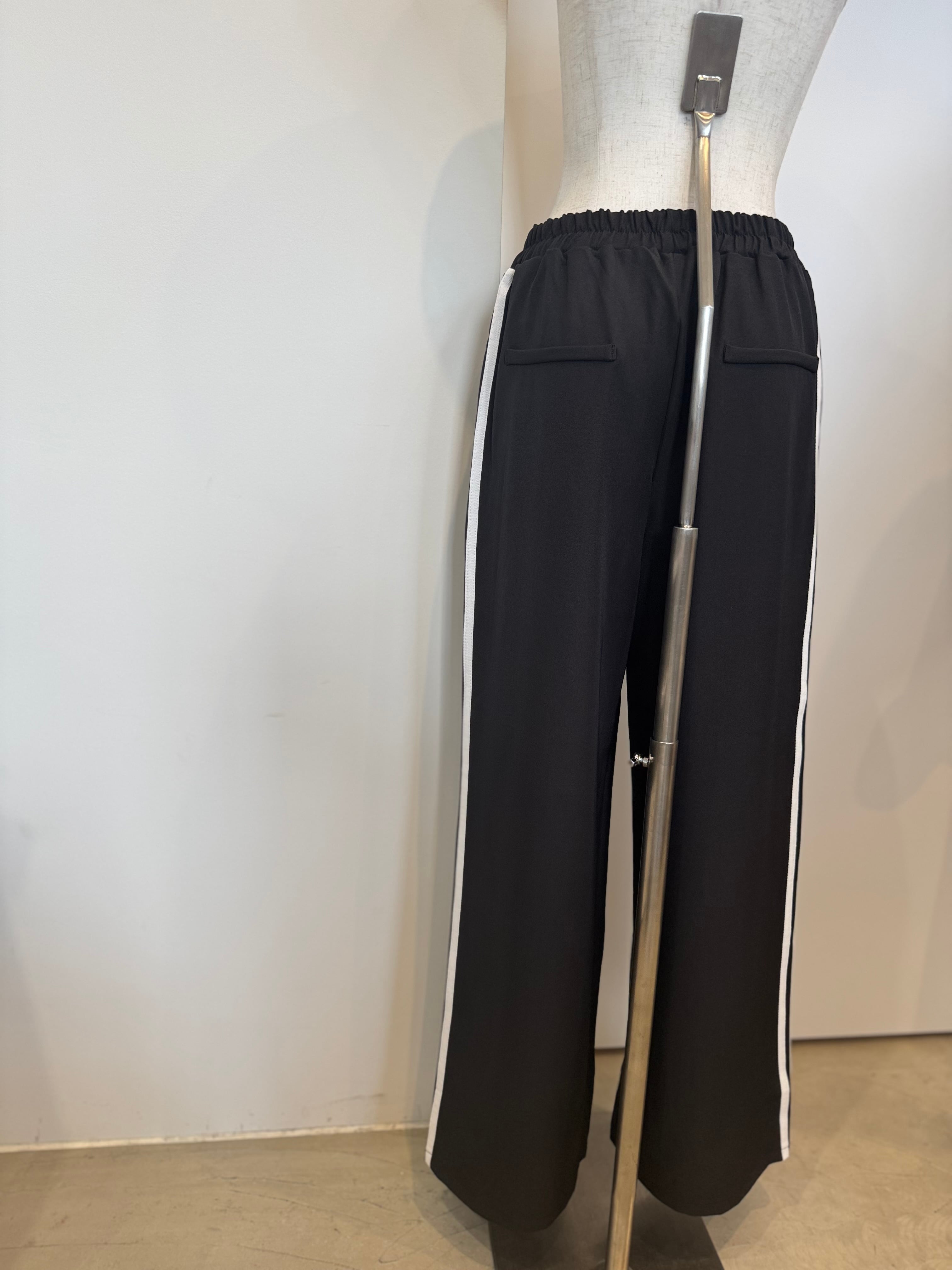 【SELECT】サイドラインジョーゼットパンツ