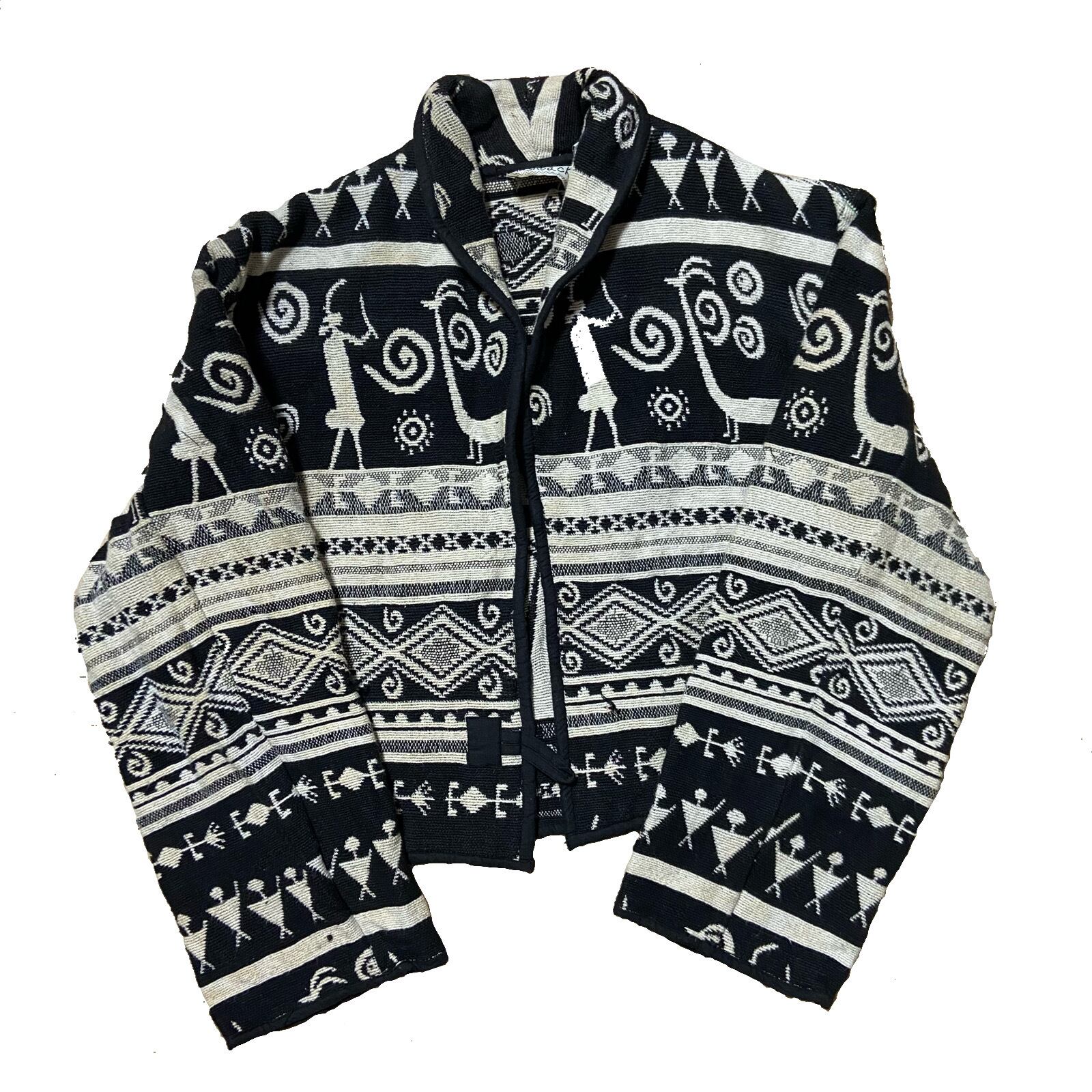 Mural Design Cotton Jacket