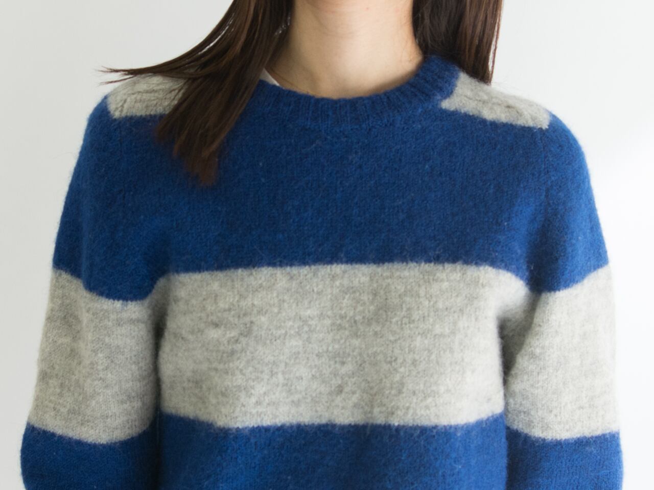 【Made in Scotland】Shetland wool knit （スコットランド製 シェットランドウールニット ）1c