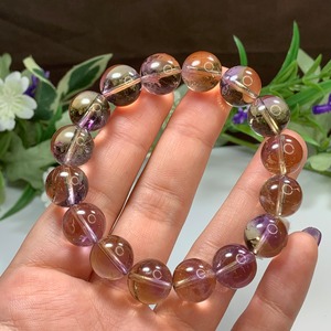 ブラジル産・透明美麗アメトリンブレスレット