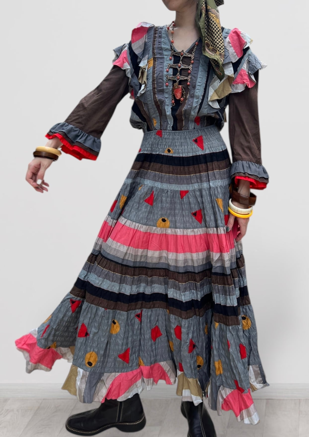 ★Special★70s diane cotton dress