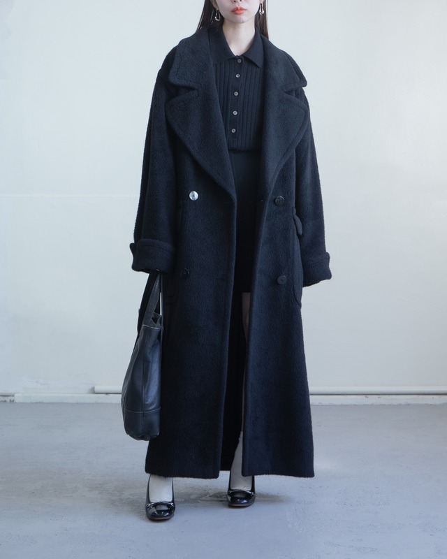 1980s ESCADA - alpaca wool long coat