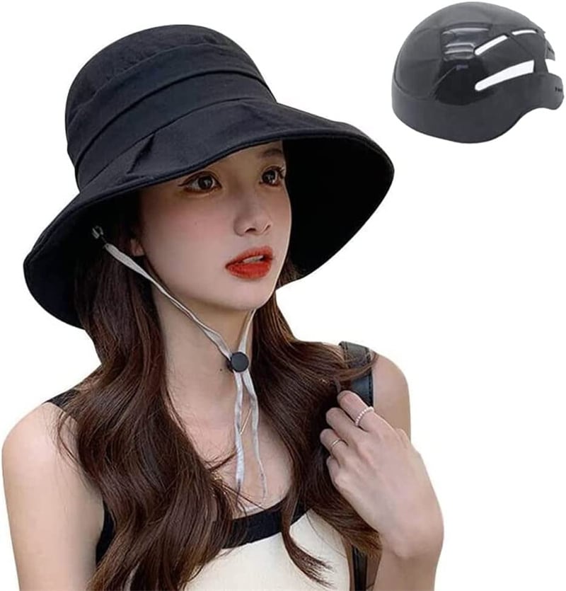 電動自転車 ハット型ヘルメット付き