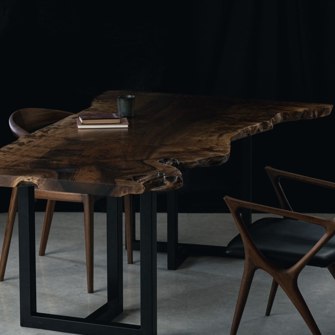 イングリッシュウォールナット_1800×820-1100×46_青山店_テーブル天板