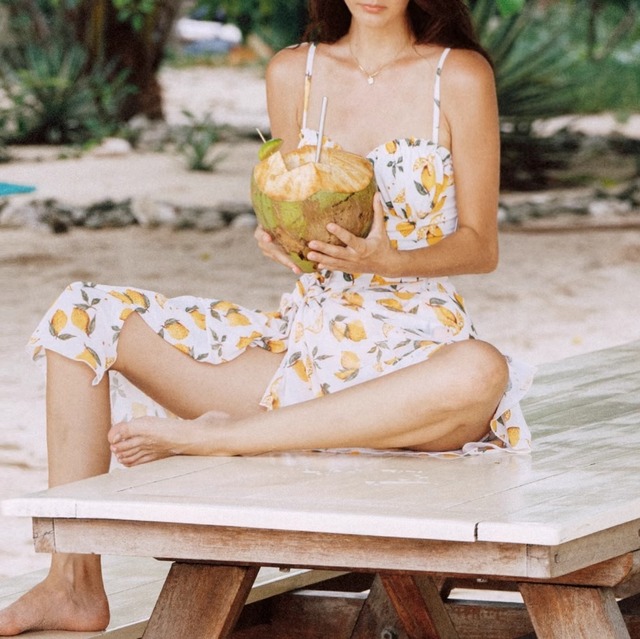 lemon fresh one-piece swimsuit＜w1539＞