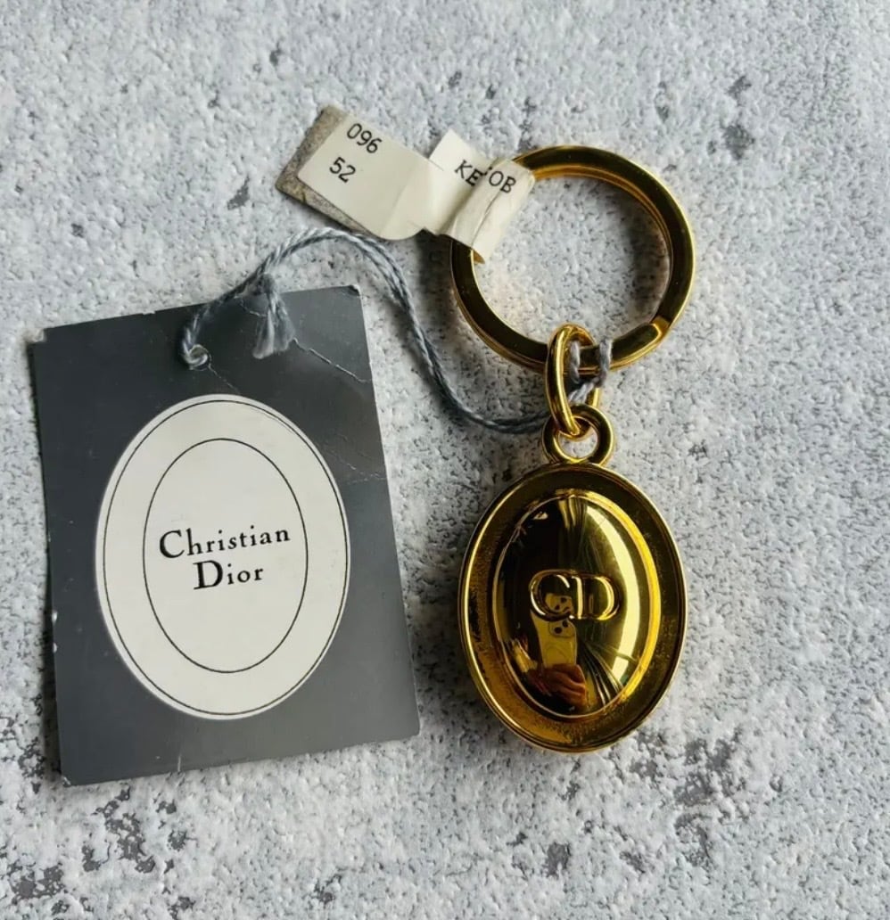 Christian Dior CDチャーム キーリング