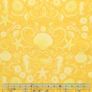USAコットン BEACH RETREAT 海辺の休日 シーサイド・トーナル/サンシャインイエロー
