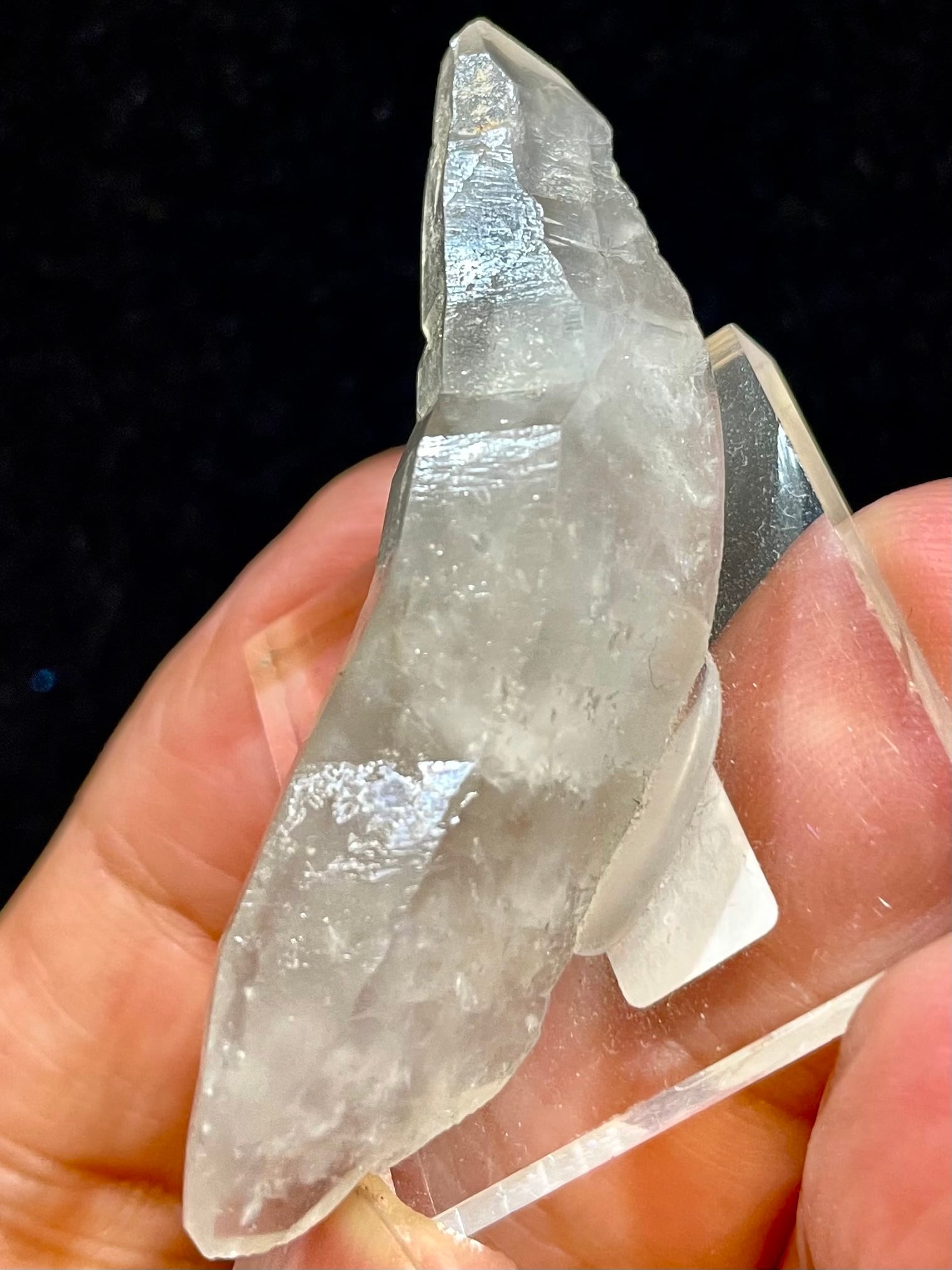 17) ロシアン・レムリアン 完全結晶DT(曲がり水晶)