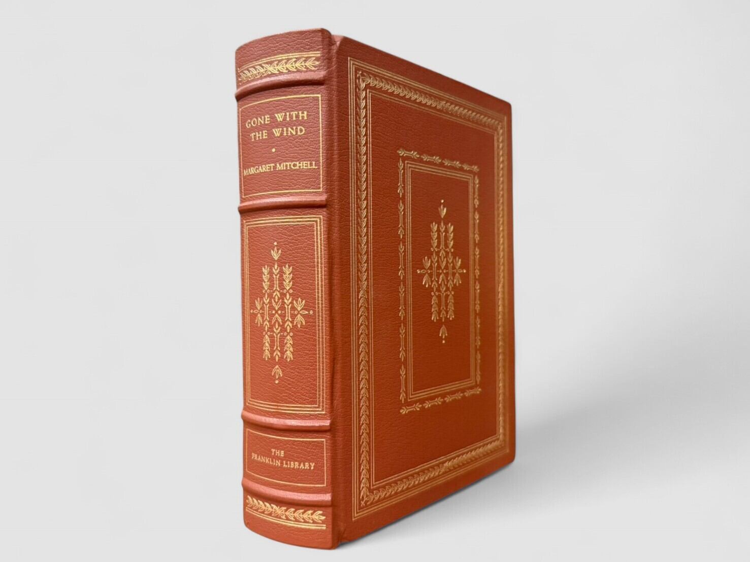 【SL776】【THE FRANKLIN LIBRARY】【LIMITED EDITION】Gone with the Wind,Illustrated by Ben Stahl (1981) /Margaret Mitchell