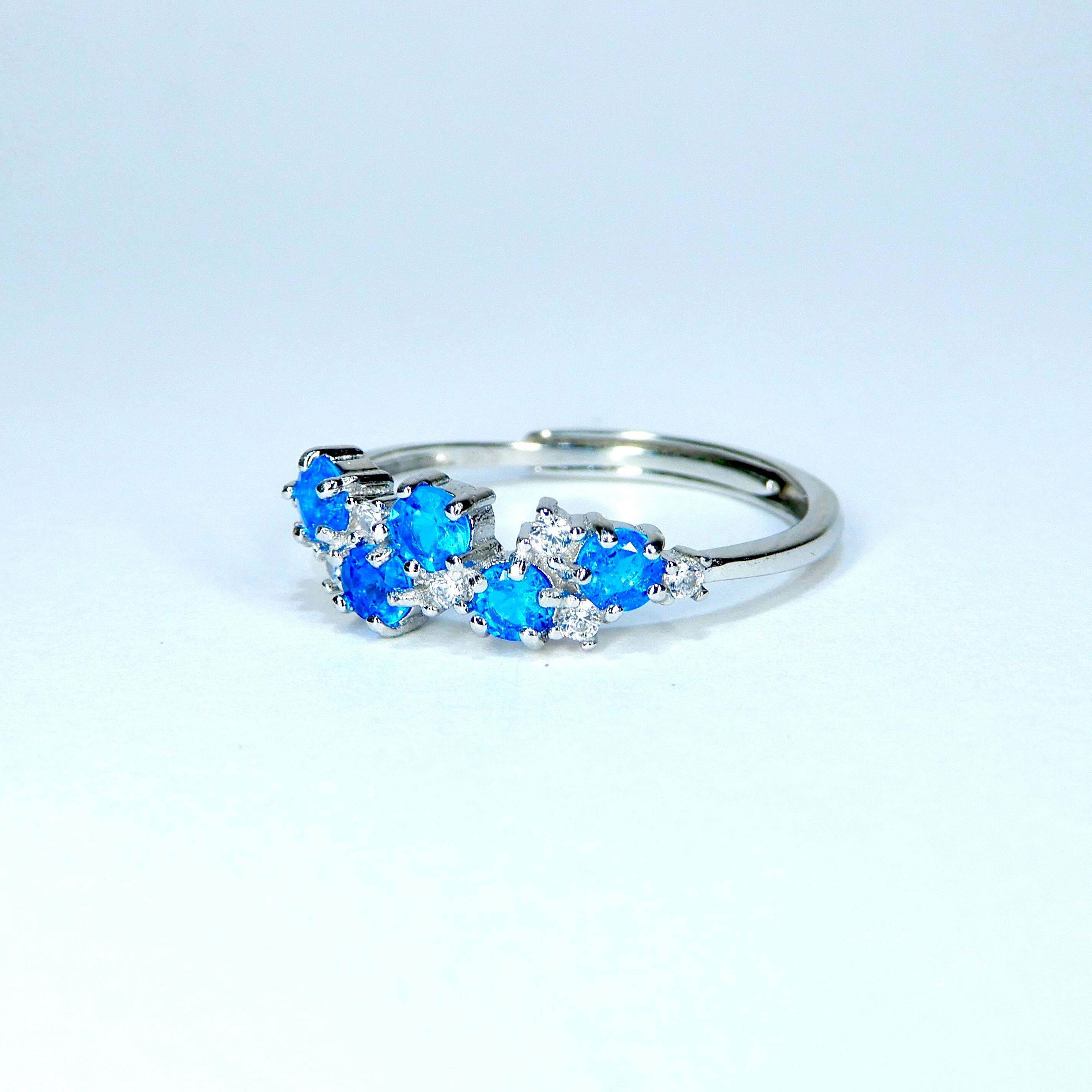 リースRing♦︎ネオンブルーアパタイト♦︎