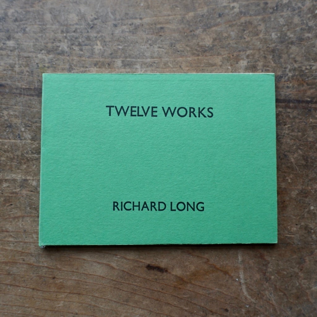 【絶版洋古書】リチャード・ロング　 Twelve Works Richard Long  Coracle Press in association with Anthony d'Offay, 1981[307823291]