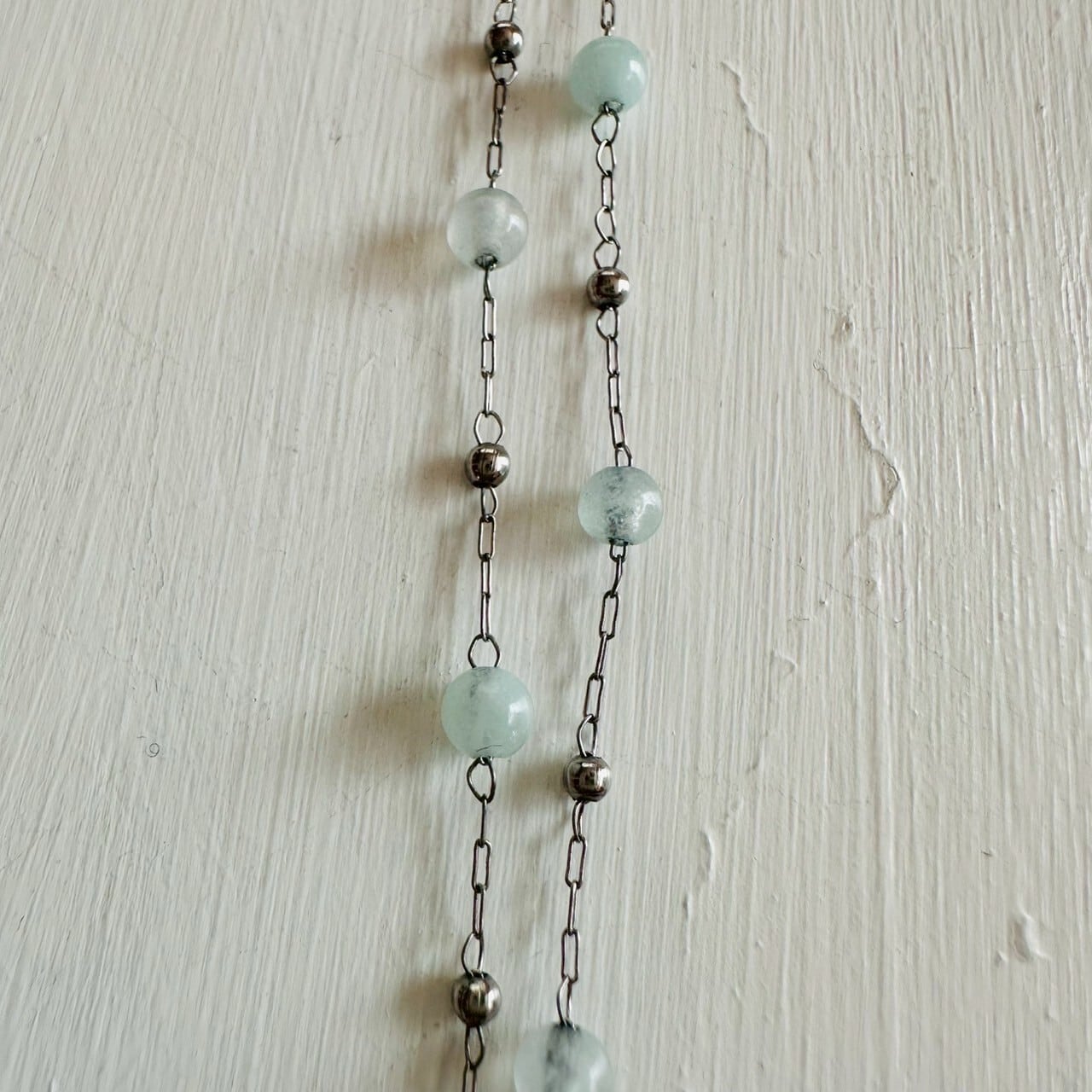 【SELECT】サージカルステンレス 天然石 ネックレス