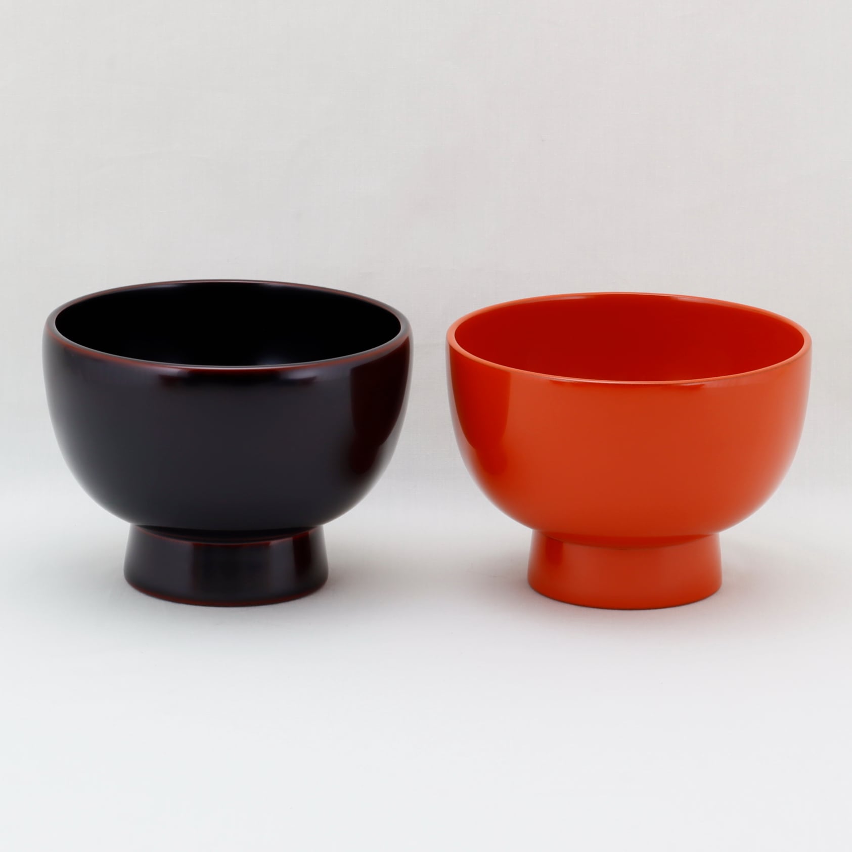 951-1 輪島塗 飯椀／合鹿形／溜内黒塗 | 輪島塗 加藤漆器店 公式