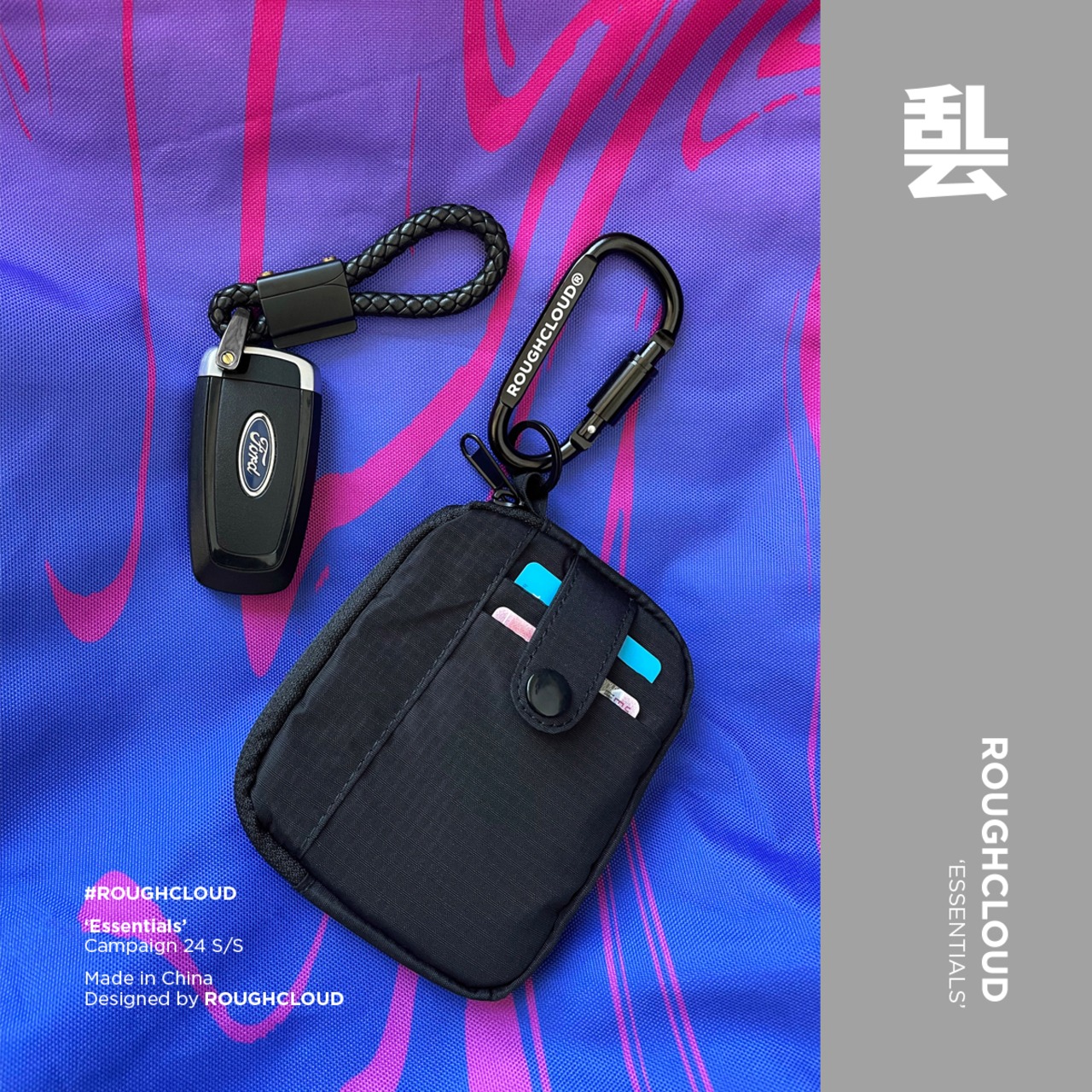 ROUGHCLOUD マルチミニポーチ