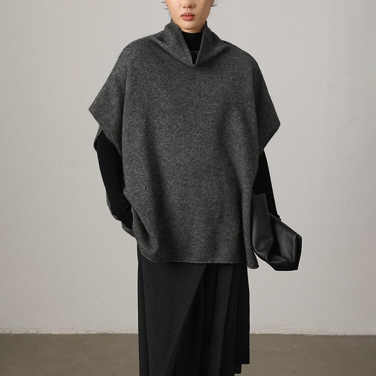 ドルマンスリーブ ニットベスト《2色》No.5453