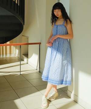 【送料無料】80's-90's summer dress MADE IN INDIA