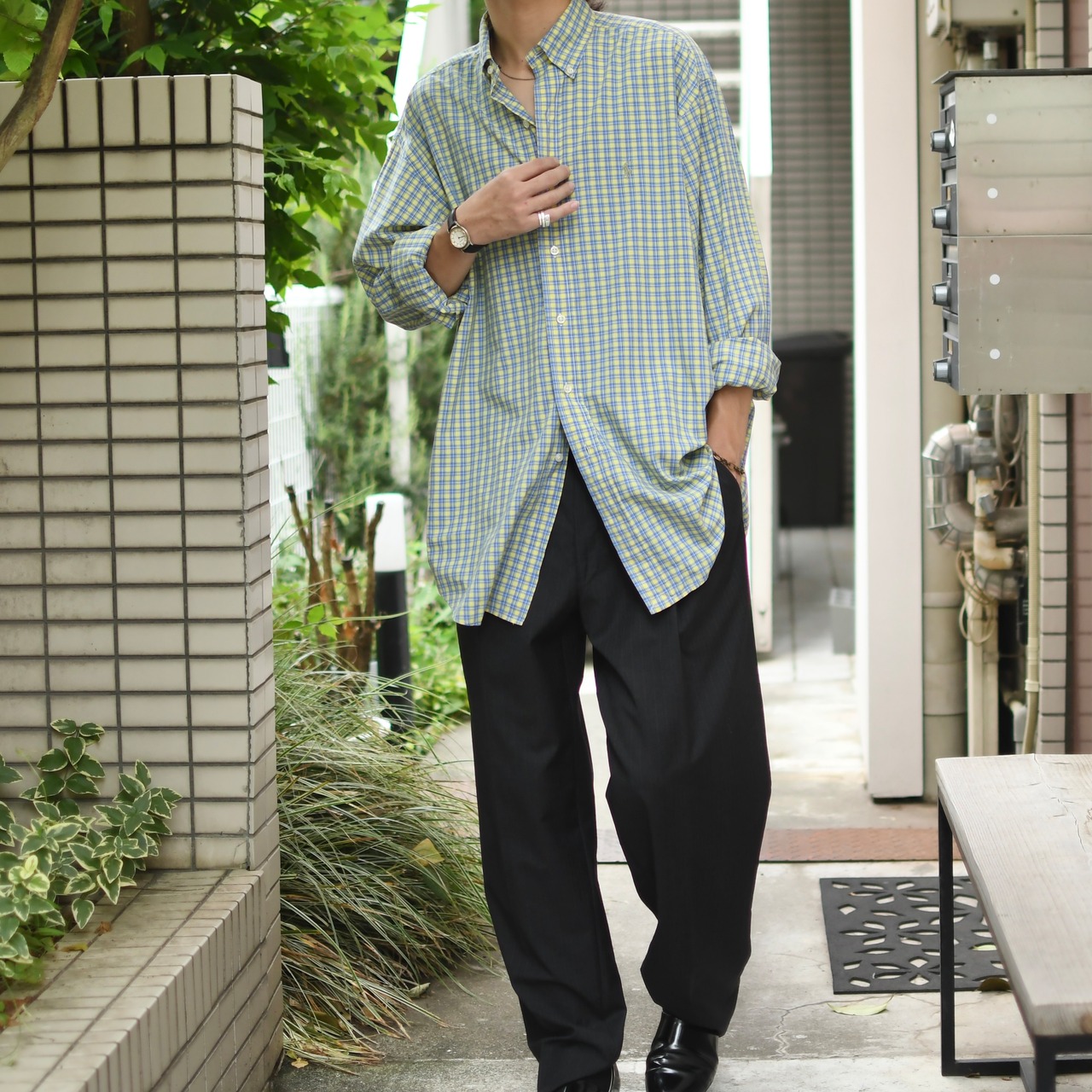 POLO RALPH LAUREN blake check button down shirt