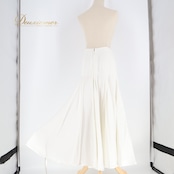 フラメンコ 衣装 ファルダ スカート 白 無地 ダンス パーティ 発表会 綺麗 舞台 衣裳 ホワイト系 フレアスカート エレガント シンプル パーティー衣装 おしゃれ 発表会衣装 コスチューム ステージ衣装 女性用