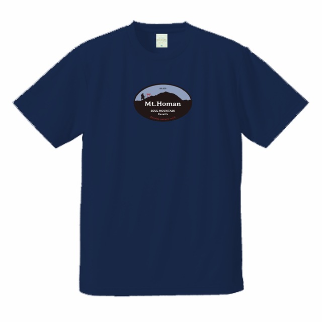 槍ヶ岳Tシャツ YARI ×ネイビー | TRAIL MARKS
