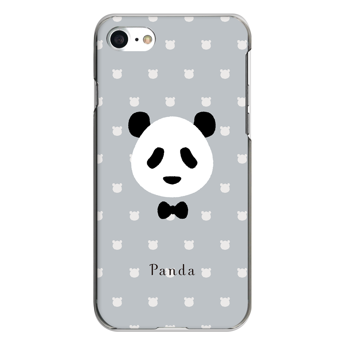 iPhone対応 スマホ ハードケース クリア パンダ 動物 【iPhone17 / iPhone16e / AQUOS / Xperia 他 iPhone / Android ほぼ全機種対応】 |desr3010