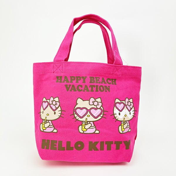サンリオ ハローキティ 日焼け キティ ミニランチバッグ ピンク Sanrio