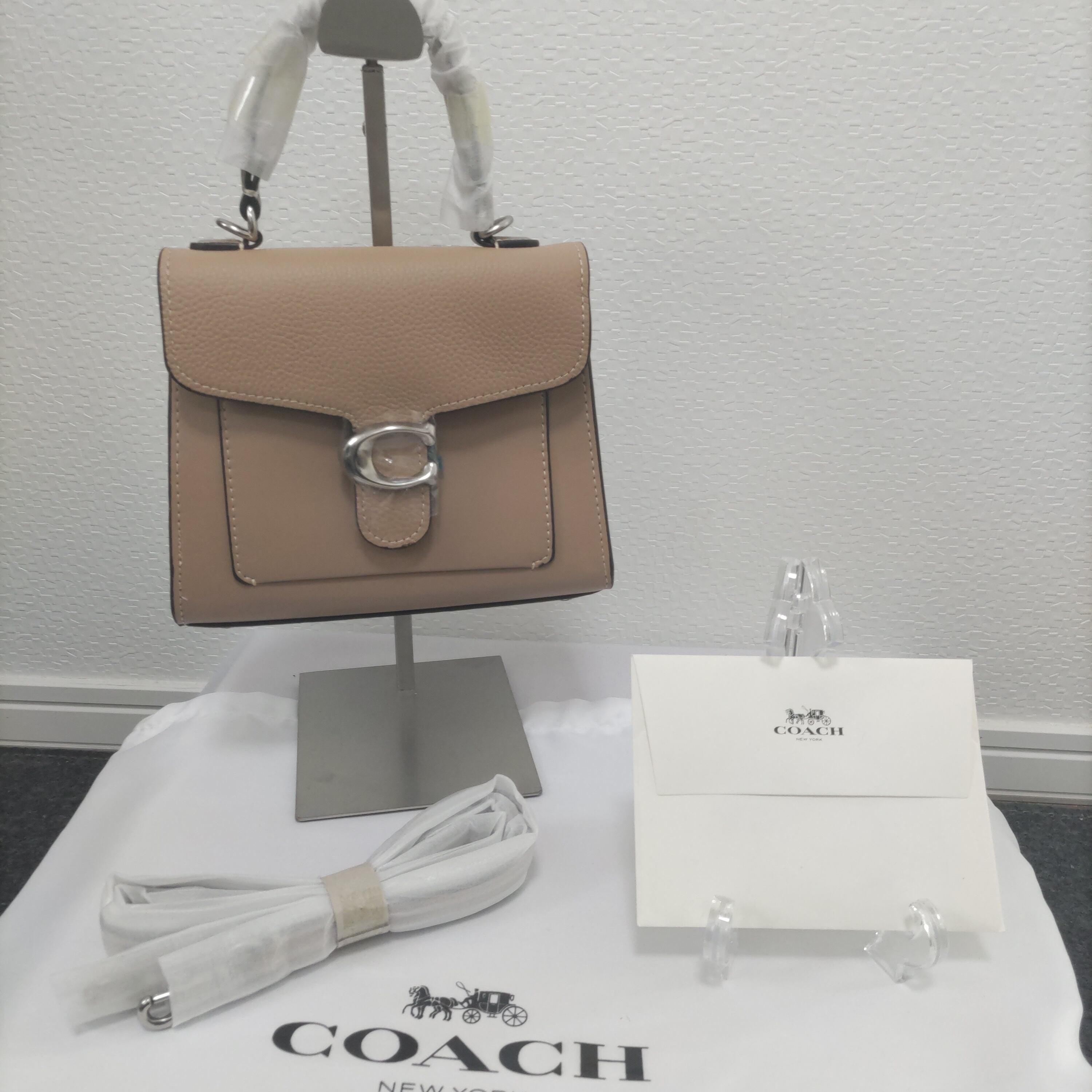 COACH コーチ レザー タビー トップ ハンドル 20 ショルダーバッグ | ebisuya. powered by BASE