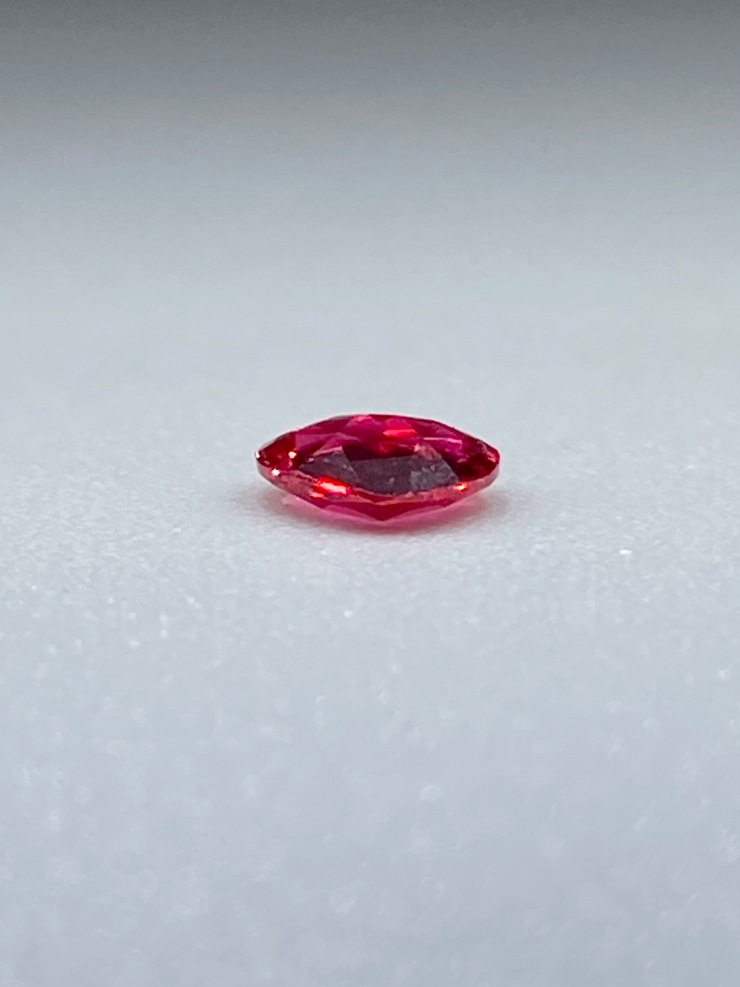 珍しいハート♡レッドスピネル 0.359ct ルース | シークレットベース